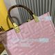 Replica Fendi Pink Textured Sunshine Small Tote (7)_th.jpg